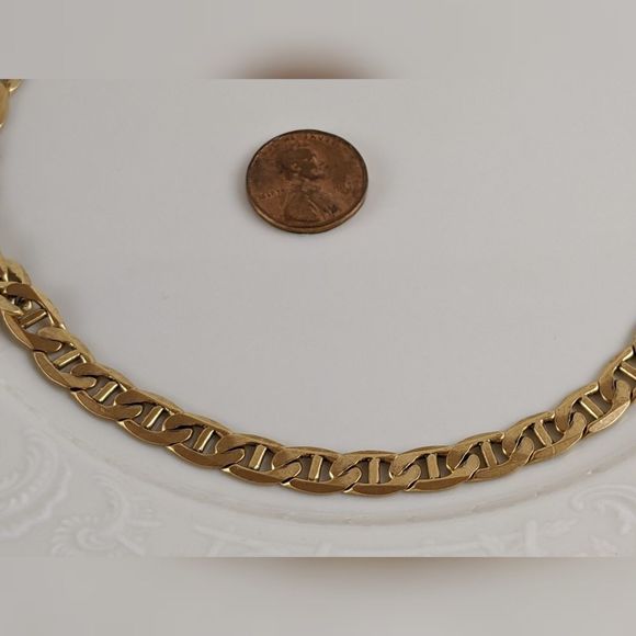 Alex and Ani Rafaelian Gold Chain Link Necklace - Picture 2 of 7